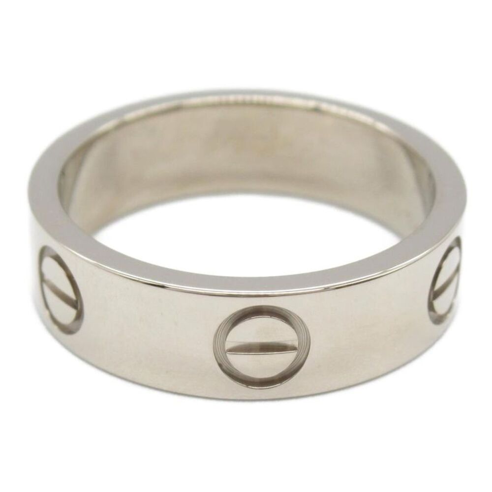 Pre Loved cartier Love Ring Band Men metallic | silver Rings - Picture 6 of 8